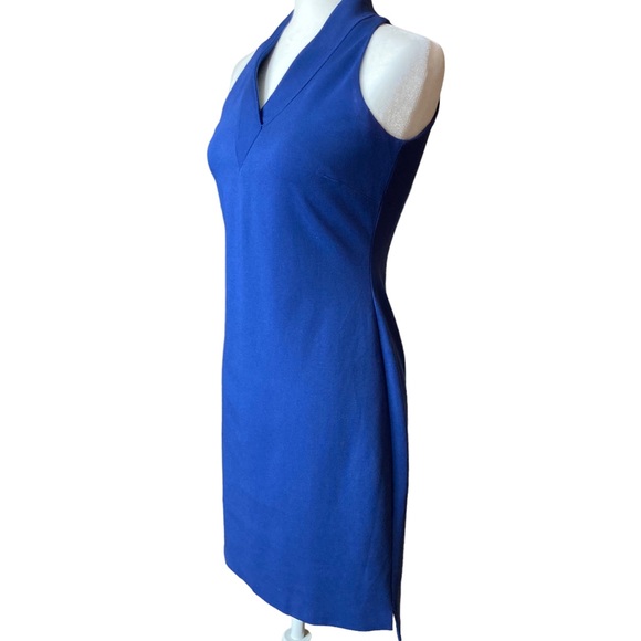 Elie Tahari Dresses & Skirts - elie tahari Women's navy sleeveless bodycon sheath mini dress, Sz 2